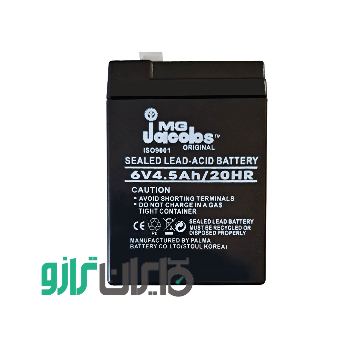 باتری 6 ولت 4.5 آمپر JMG Jacobs مدل 6V4.5Ah/20HR